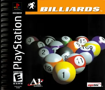 Billiards (US) box cover front